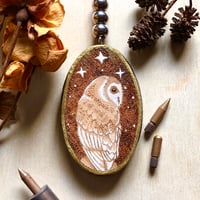 Image 1 of Night Owl Necklace Pendant 