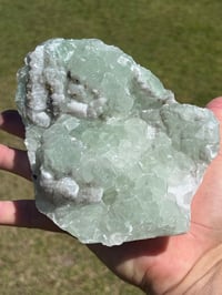 Image 17 of Frosty Green Fluorite Crystal Specimen #2317