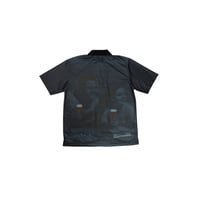 Image 2 of WFH2 Polo black Overprint 