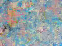 Image 1 of 'The Sanctuary of Pink Noise', Original mixed media on canvas