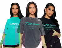 40% off + FREE SHIPPING!!! ALL 3 TEAL TEE BUNDLE!!!🖤🩶🩵