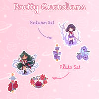 Image of PRETTY GUARDIANS STICKERS