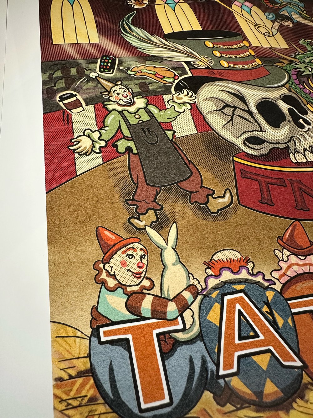 Image of Circus Print - 16” x 20”