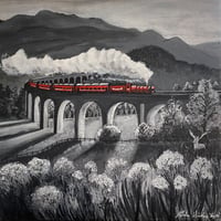Image 1 of Glenfinnan Viaduct on Canvas