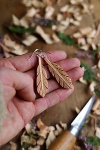 Image 9 of Feather ~ Earrings 