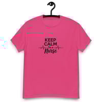 Image 9 of Unisex classic tee, Keep Calm Nurse Tee