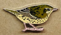 Image 2 of Lanceolated Warbler - October 2021 - UK Birding - Enamel Pin Badge