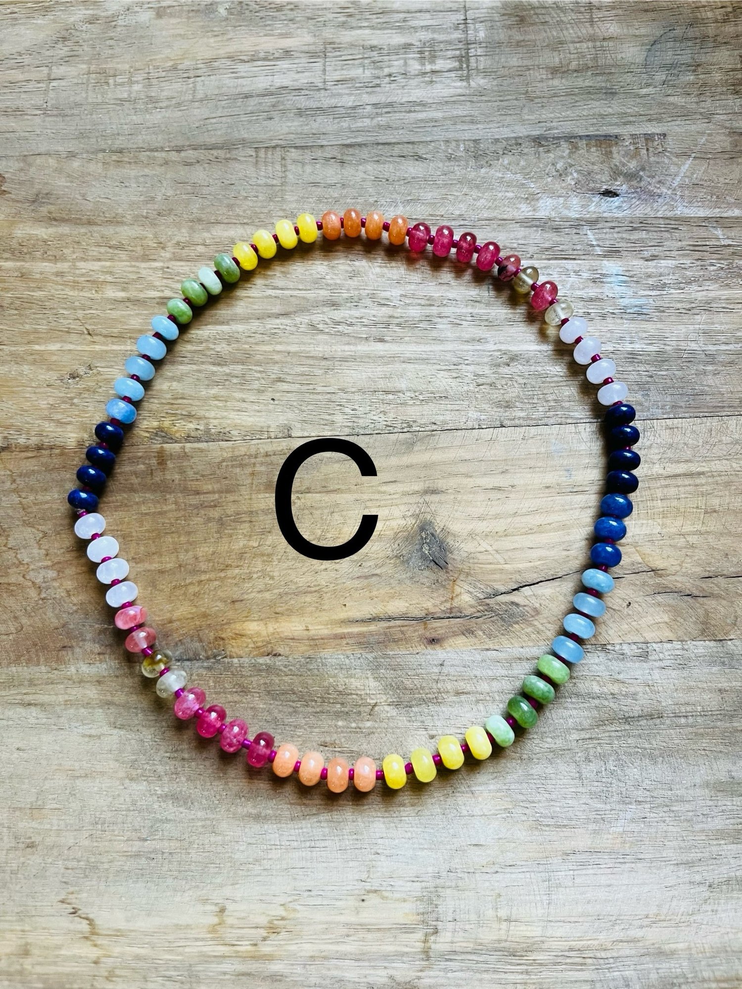 Image of Stone Beaded Necklace