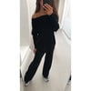 Black Off Shoulder Loungewear