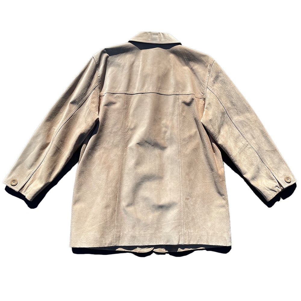 WALA Leather Driving Coat