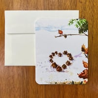 Image 1 of heart of acorns-card