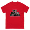 One Track Minded Tee (Black Outlined)