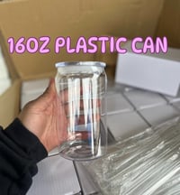 Image 1 of 16oz Acrylic Can 
