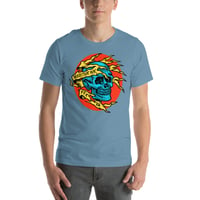 Image 1 of Marlowe Ink Blue Skull Unisex t-shirt