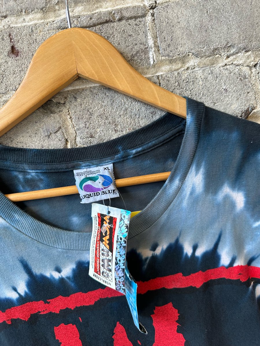 Image of 1998 Vintage Liquid Blue NWO Tie Dye Tee, SIZE: XL