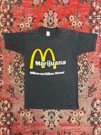 Image 1 of 80s Marijuana Tee Sz M 