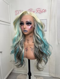 Image 17 of Edgy teal highlights (ready to ship) 