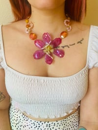 Image 11 of 💜🌼Golden Hour Tulip🌼💜  Necklace 