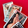 Nude Pin Up Mini Notebook - ‘80s-‘90s Edition