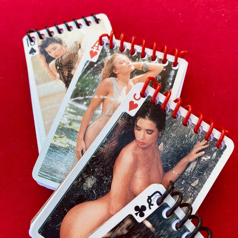 Nude Pin Up Mini Notebook - ‘80s-‘90s Edition