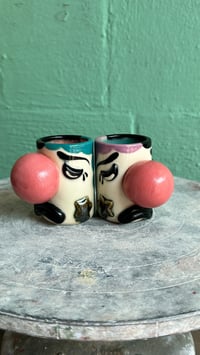Image 1 of  ✿ pastel goth clown shotglass  ✿ 