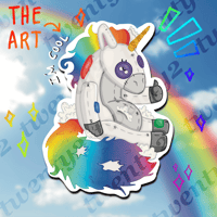 Image 4 of “I’m Cool” Vinyl Sticker