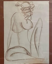 Image 3 of Figure Drawing on Paper