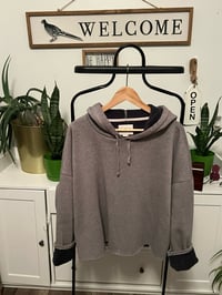 Image 4 of Up west brand crop fleece hoodie 