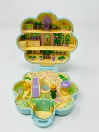 Image 1 of Polly Pocket Vintage la fleur bleu fleuriste