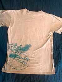 Image 5 of GAS STATION BONER PILLED WHITE/TEAL SHIRT