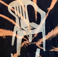 Image 3 of 'Satellite' screenprinted Bleached Tee Oneshot - Size Large