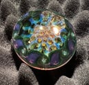 Image 1 of Fumed Honeycomb Mini Paperweight / Pocket Stone2