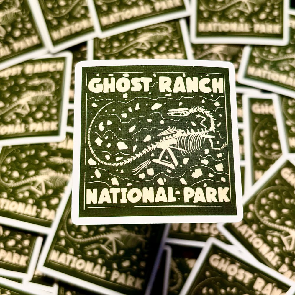 Image of Ghost Ranch Square Sticker