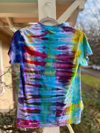 Image 2 of SMALL Live Fast Eat Trash Tie Dye Shirt 6