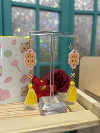 Image 1 of FLOWER LOVER USAGUI EARRINGS