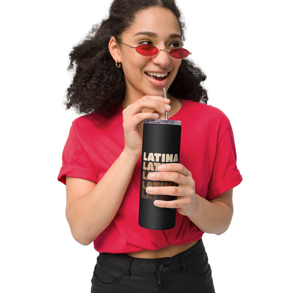 Image of Shades of Latinas - Stainless steel tumbler
