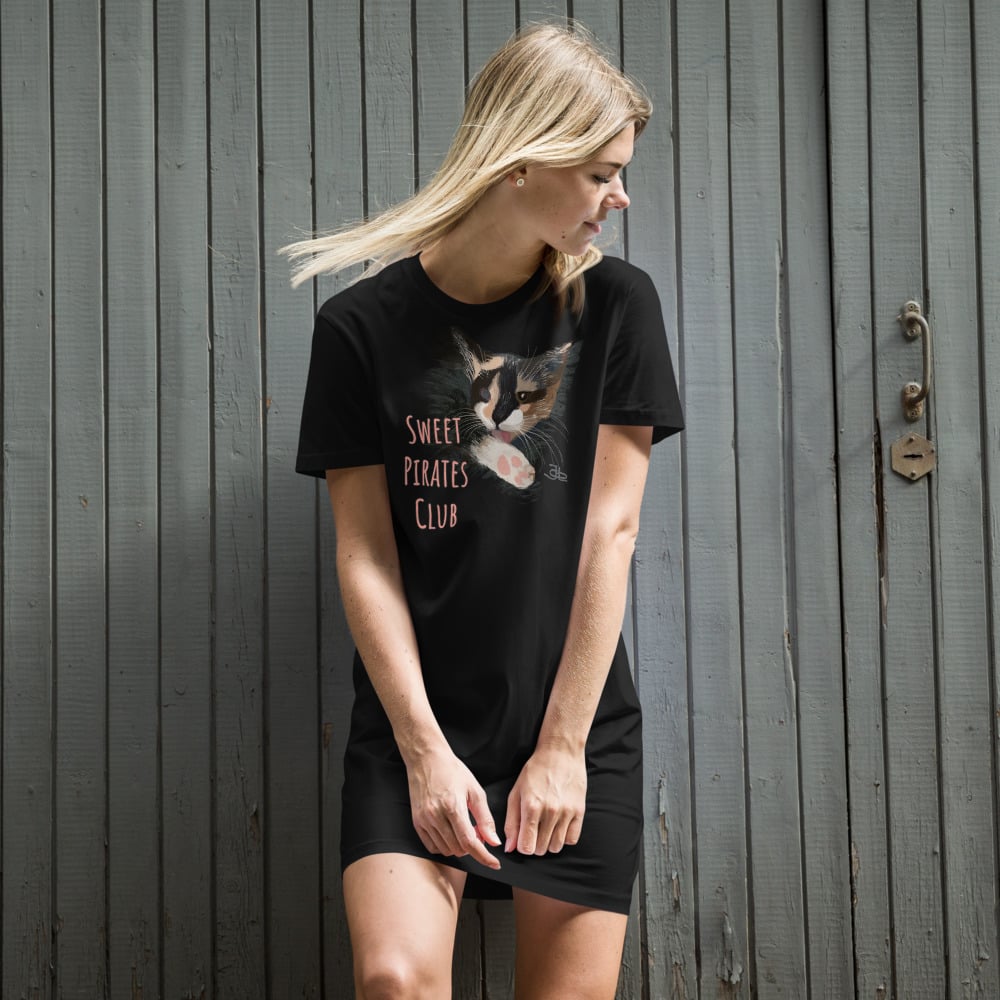 Image of Sweet Pirates Club Organic cotton t-shirt dress