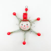 Image 1 of Top Hat Snowman in Chenille Star