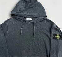 Image 2 of Stone Island Garment Anthracite Hoodie Sz L