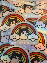 Like a Rainbow Sticker