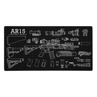 AR15 Gaming mouse pad / Smithing pad