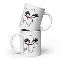 Image 2 of White glossy mug NICE 