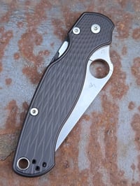 Image 1 of Titanium Scales For Spyderco PM2 (Draco's Armor)