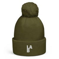 Image 2 of LA B pomBEANIE