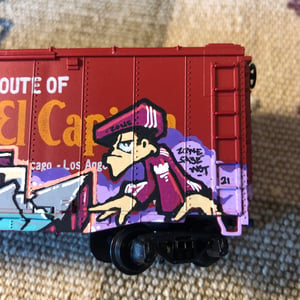 Image of El Capitan HO scale boxcar 