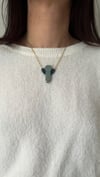 Milano #8 - Collier en laiton doré à l'or fin 24K