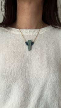 Image 2 of Milano #8 - Collier en laiton doré à l'or fin 24K