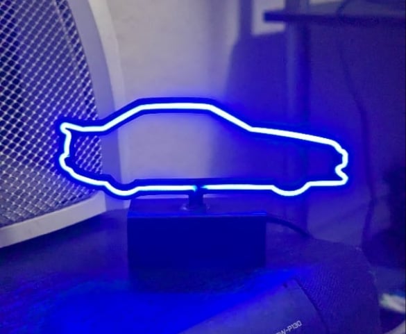 AE86 Silhouette Lamp Image 2