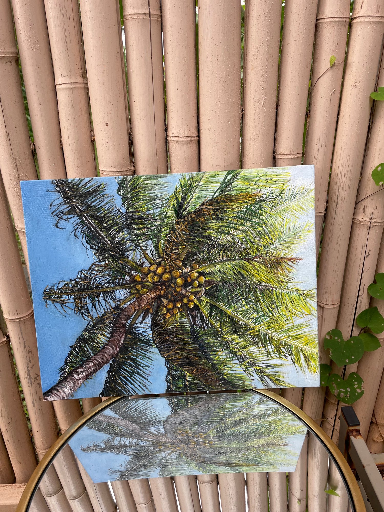 Image of Under the palm tree