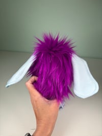 Image 5 of Mini Monster -  Bright Purple w/ Embroidered Eyes